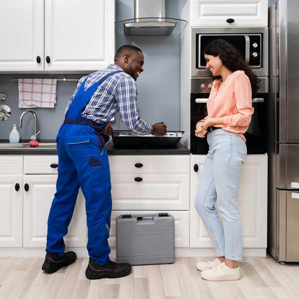 can you provide an estimate for cooktop repair before beginning any work in Grayson